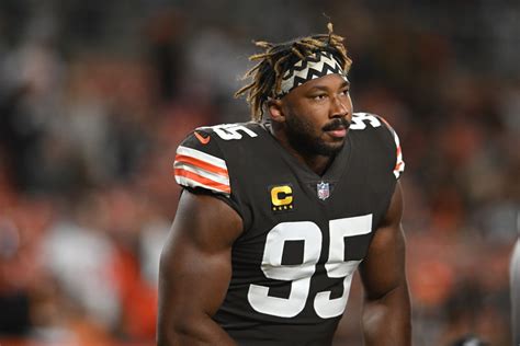Cleveland Browns Defensive End Myles Garrett Released From Hospital
