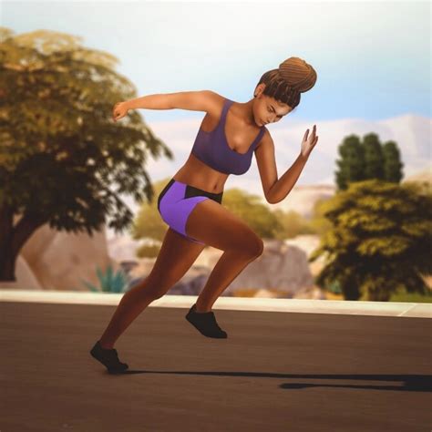 Running Pose Pack At Katverse Sims Updates