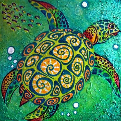 Pin By Rex Shoebill On Jaboneras Turtle Painting Sea Turtle Painting