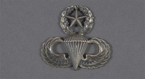 Badge Master Parachutist United States Army National Air And Space