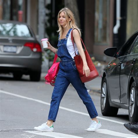Sienna miller steps out in the summer's hottest shoe. Sienna Miller Street Style - West Village, NYC 10/14/2017