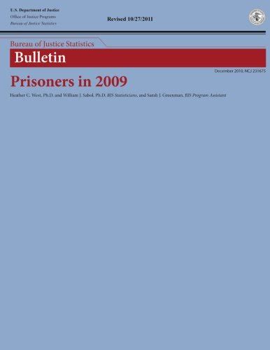 Bureau Of Justice Statistics Bulletin Prisoners In 2009 By Us
