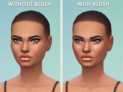 The Sims 4 Simplymorgan77 Blush And Highlights Cas Makeup Non