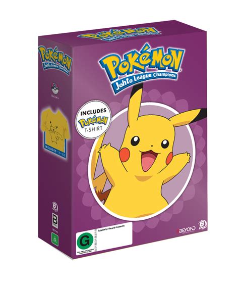 Pokemon Johto League Champions Collectors Edition Dvd Buy Now