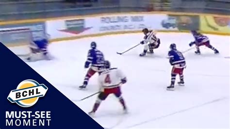 Must See Moment Nick Roukounakis Scores An End To End Beauty For The