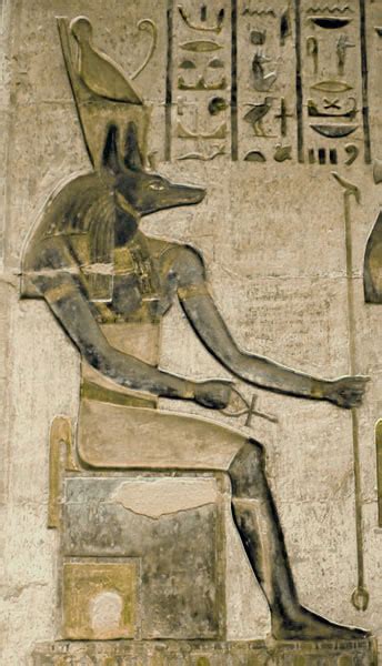 anubis gott des totenkultes das alte Ägypten