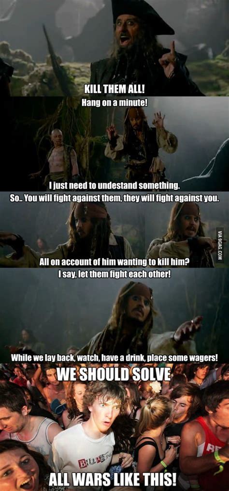 Jack sparrow, you will give us the bearings to isla de la muerta. While watching Pirates of the Caribbean.. | Jack sparrow quotes, Pirates of the caribbean ...