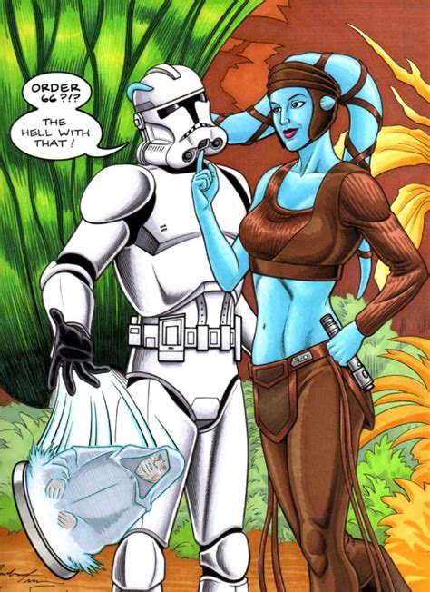 Star Wars Aayla Secura The Hell With Order Commission By Brendon Brian Fraim Comic Art