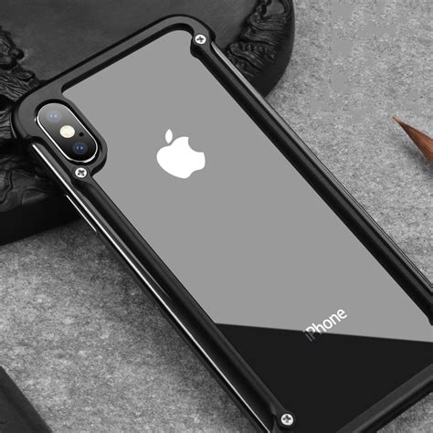 Original Oatsbasf Aluminum Metal Bumper Case For Iphone X Xs Xs Max Xr