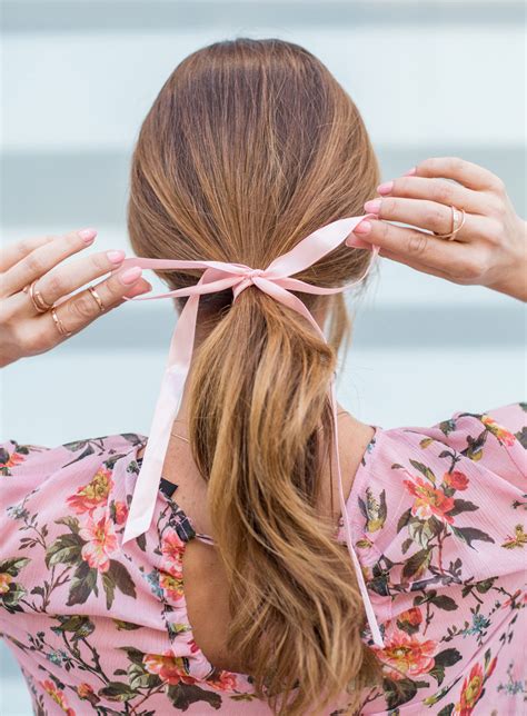 Three Tips For Wearing The Hair Ribbon Ponytail Trend Sydne Style