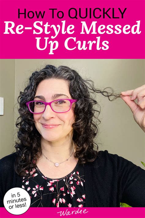 How To Fix Messed Up Curls Wardee