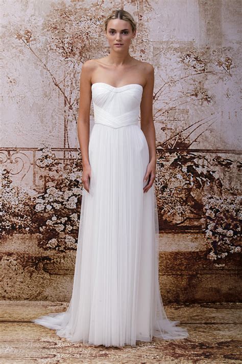 Wedding Dress By Monique Lhuillier Fall 2014 Bridal Look