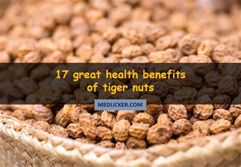 Great Benefits Of Tiger Nuts