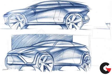 How To Sketch Car Like A Professional Automotive Designer Cgarchives