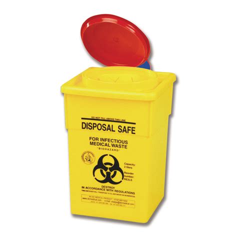 Sharps Disposal Container 2ltr For All Your First Aid Supplies