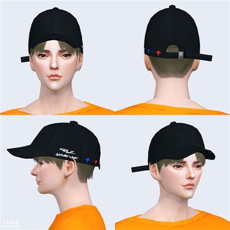 Sims 4 Item Creation Blog เดอะซิมส์ หมวกผู้ชาย ซิมส์