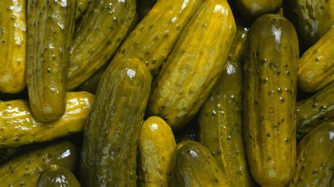 Pickle definition, a cucumber that has been preserved in brine, vinegar, or the like. Happy National Pickle Day