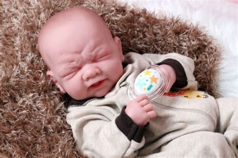 Baby Boy Crying Doll Newborn Berenguer 14 Real Reborn Vinyl Preemie