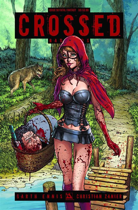 Crossed Badlands 50 Fatal Fantasy Cover Fresh Comics