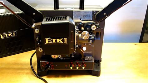 Eiki Nt 16mm Film Projector Loading Youtube