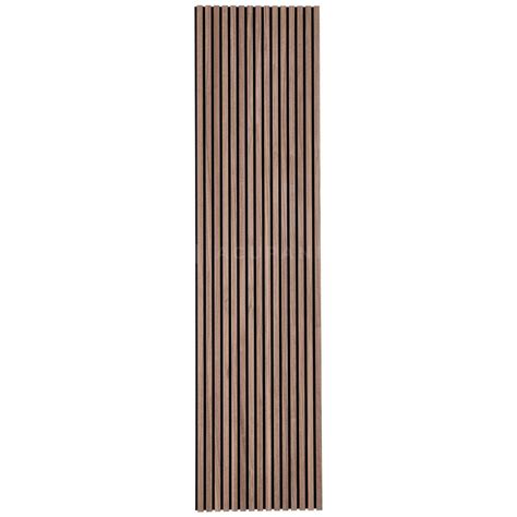 Acupanel Natural Walnut Acoustic Slat Wood Panels For Wall And Ceiling