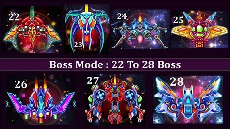 Galaxy Attack Alien Shooter New Boss Mode 22 To 28 Boss