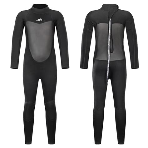 2mm Black Full Diving Suit Scr Neoprene Wetsuits For Teens