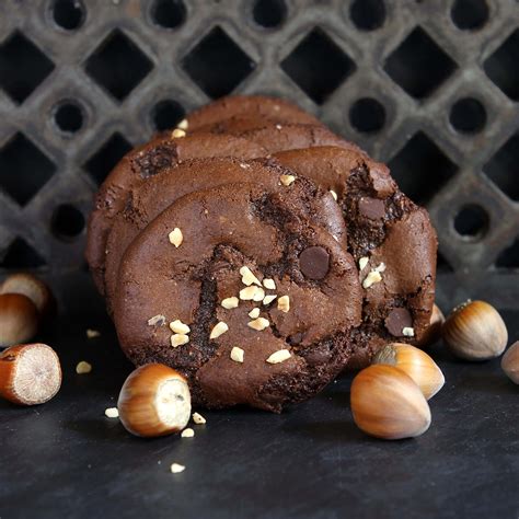 Chocolate Hazelnut Cookies Flourless Chewy And Naturally Gluten Free