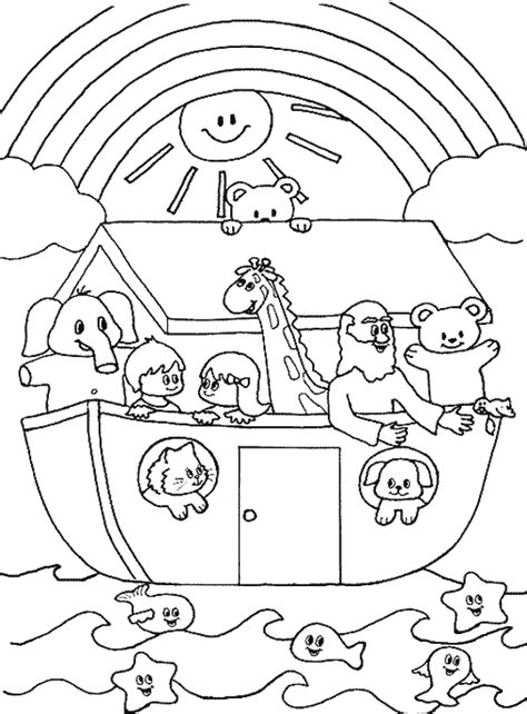 Coloring Pages For Noah S Ark Top Coloring Pages