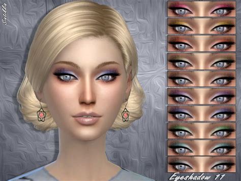 Sintikliasims Sintiklia Eyeshadow 11 Sims Sims 4 Sims 4 Update
