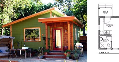 Many of the homes in this collection feature smaller square footage and simple footprints, the better to save materials and energy for heating and cooling. 6 tiny home floor plans with simple but efficient kitchens
