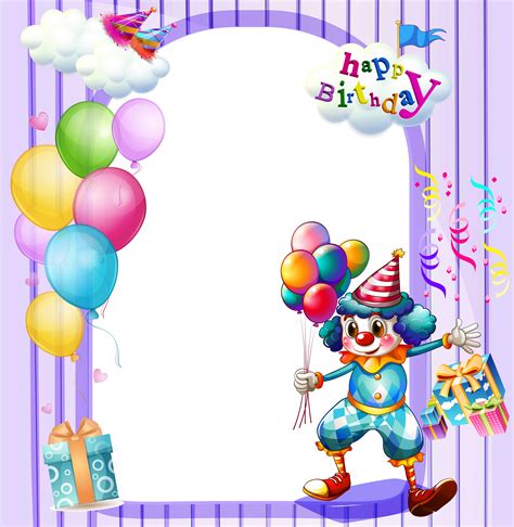 Clip Art Birthday Borders Images Happy Birthday Borde Vrogue Co