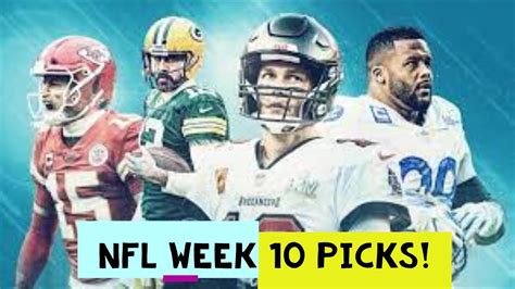 Nfl Week 10 Picks And Predictions Youtube