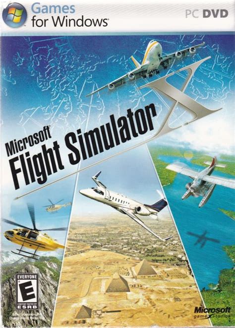 Microsoft Flight Simulator X 2006 Windows Box Cover Art Mobygames