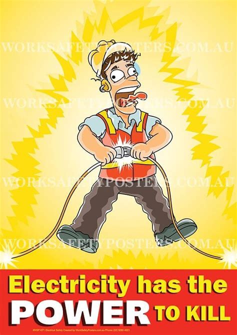 Electricity Safety Posters