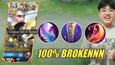 Top Global Natan Have The Broken Build And Emblem Youtube