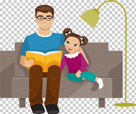 Animated Daughter And Father Clip Art Library