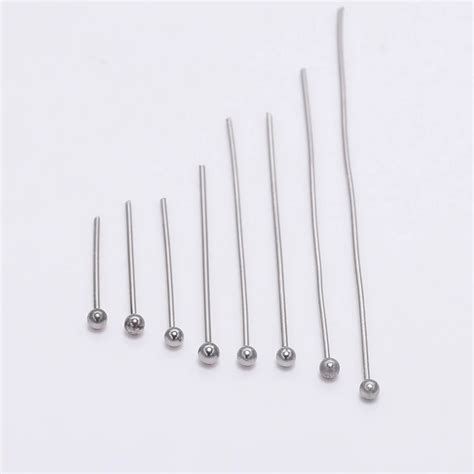 Metal Ball Head Pins Jewelry Making Stainless Steel Jewelry Making