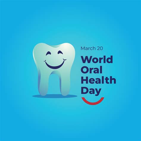 Vector Graphic Of World Oral Health Day Good For World Oral Health Day Celebration Flat Design