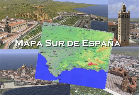 Mapa Sur De España Mapas Redeyejir