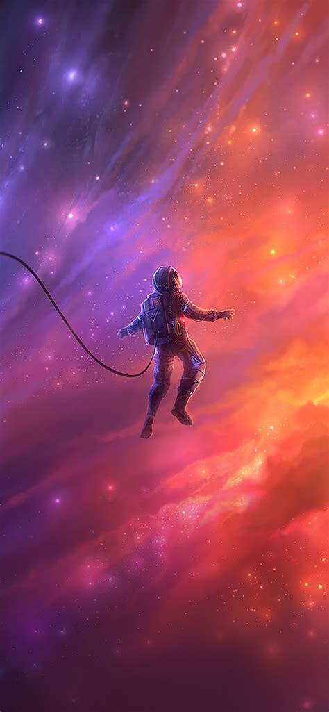 1242x2688 Astronaut In Space Iphone Xs Max Wallpaper Hd Fantasy 4k