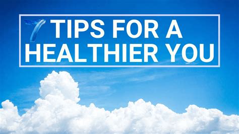 7 Tips For A Healthier You Medicalert Uk
