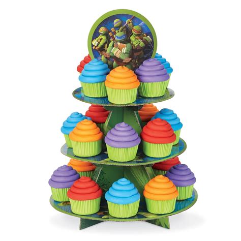 Teenage Mutant Ninja Turtles Cupcake Stand Ninja Turtles Birthday