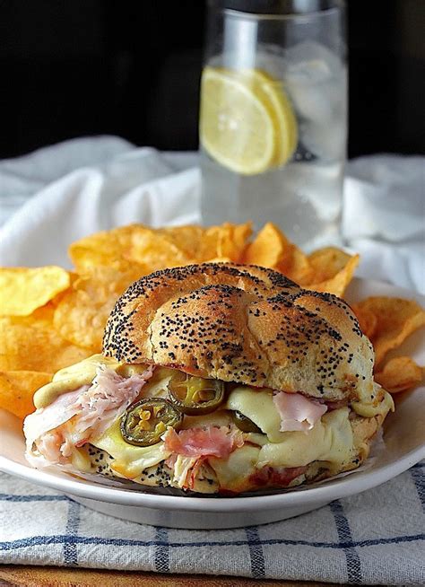 Hot Ham Swiss And Jalapeño Sandwiches Baker By Nature