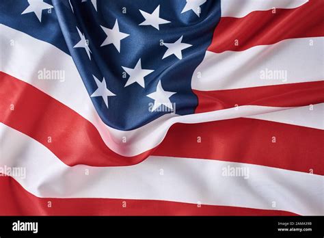 American Flag Background Usa Flag Waving Close Up Stock Photo Alamy