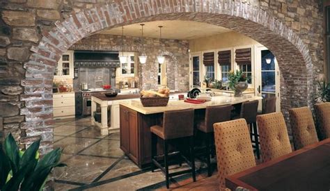 Cypress Ridge Eldorado Stone Stone Kitchen Design Tuscan Kitchen