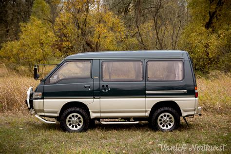 1993 mitsubishi delica l300 exceed p35w 4wd diesel van — vanlife northwest