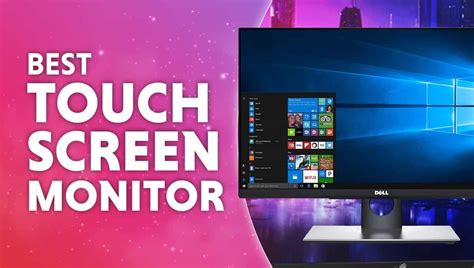 Best Touch Screen Monitor Our Top Interactive Displays For 2022 Wepc
