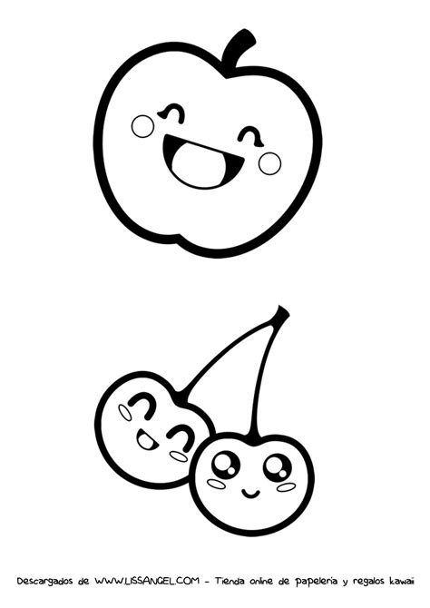 Dibujos Kawaii 】 Cómo dibujar kawaii Para colorear e imprimir