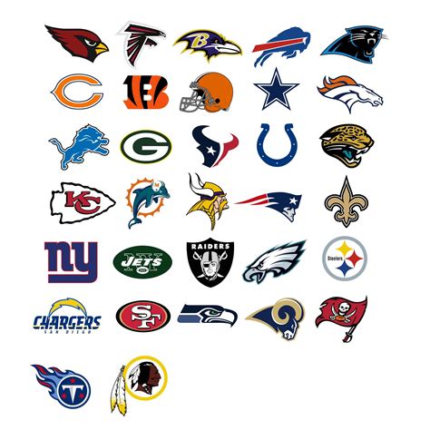 50 Nfl Logos Clip Art Clipartlook Images And Photos Finder